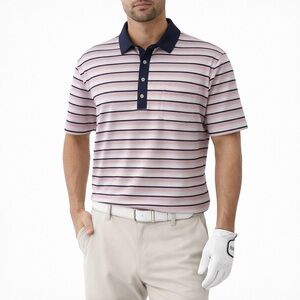 RLX Ralph Lauren Shirt Mens large Performance Wicking Club Collar Golf​ polo